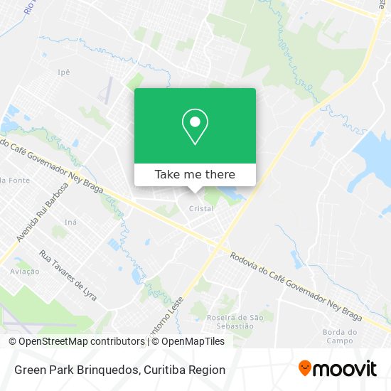 Green Park Brinquedos map