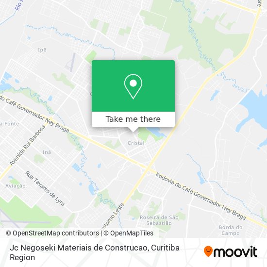 Jc Negoseki Materiais de Construcao map