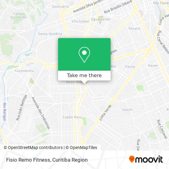 Fisio Remo Fitness map