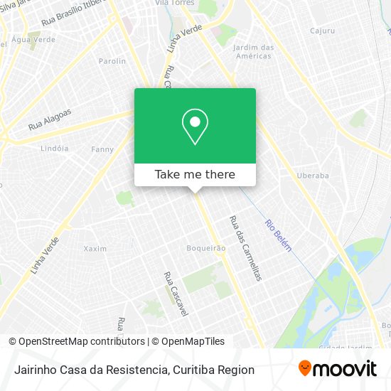 Jairinho Casa da Resistencia map