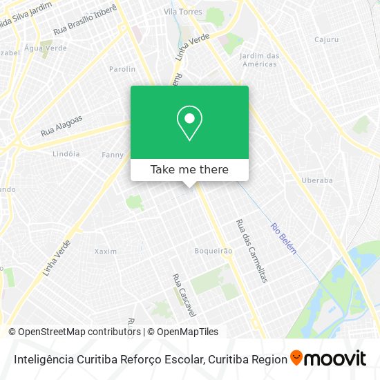 Inteligência Curitiba Reforço Escolar map