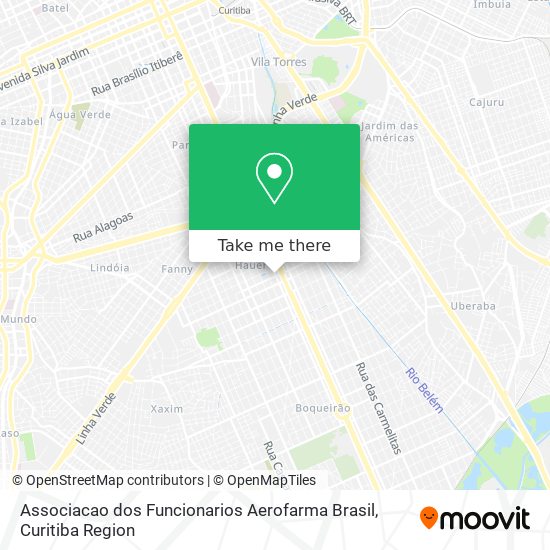 Associacao dos Funcionarios Aerofarma Brasil map