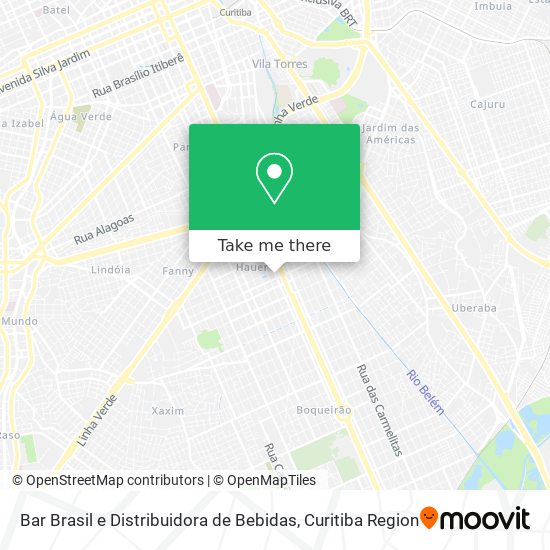 Bar Brasil e Distribuidora de Bebidas map