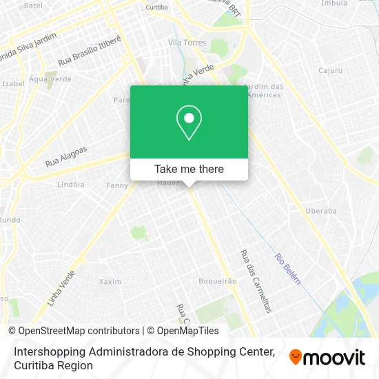 Intershopping Administradora de Shopping Center map