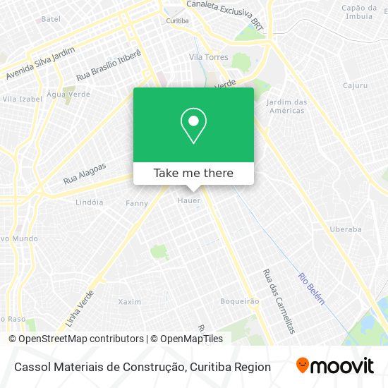 Cassol Materiais de Construção map