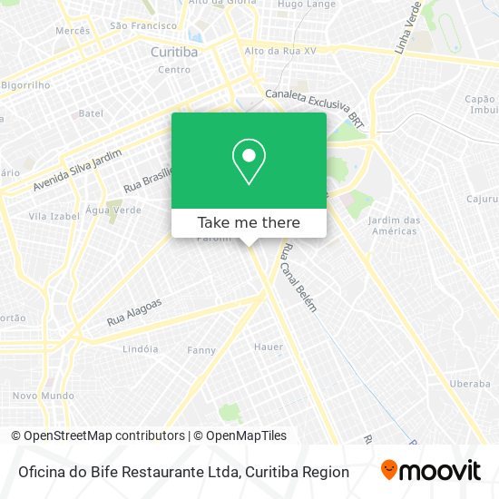 Oficina do Bife Restaurante Ltda map
