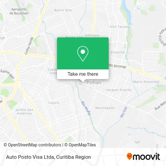 Auto Posto Visa Ltda map