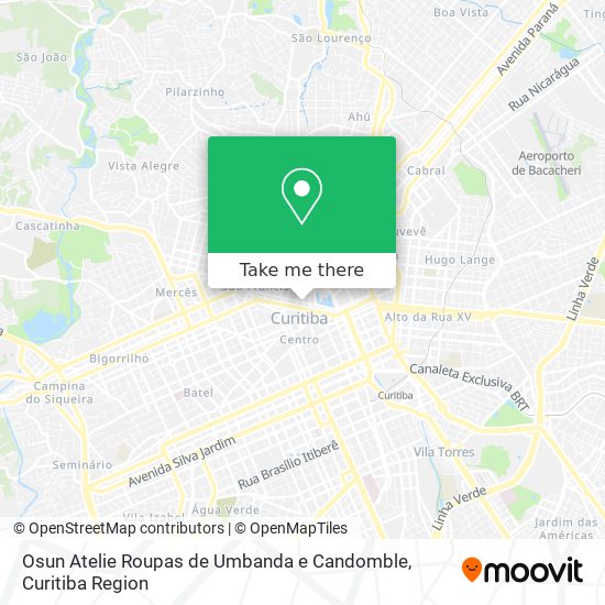 Osun Atelie Roupas de Umbanda e Candomble map