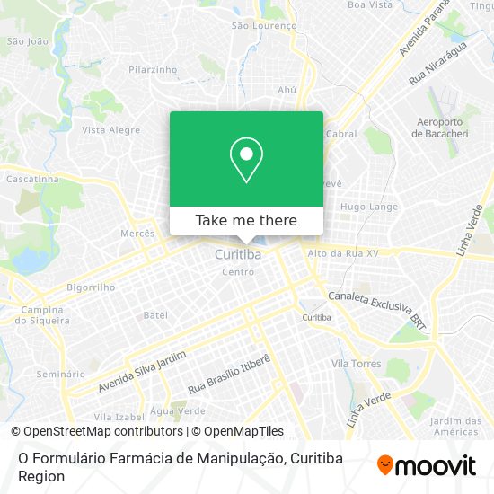 O Formulário Farmácia de Manipulação map
