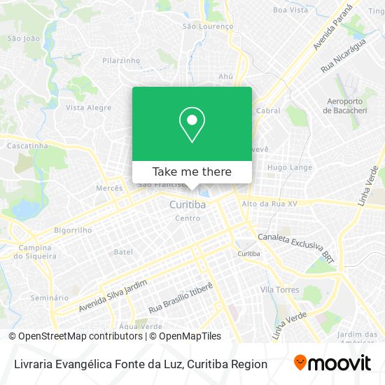 Livraria Evangélica Fonte da Luz map