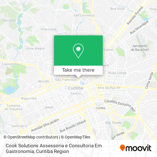 Cook Solutions Assessoria e Consultoria Em Gastronomia map