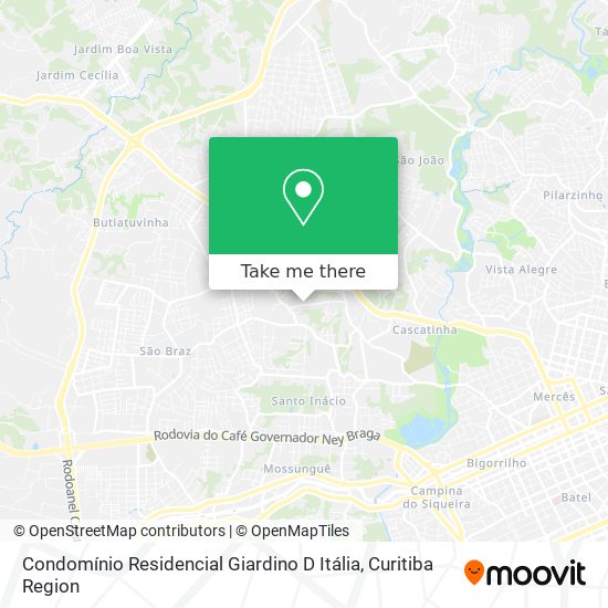 Condomínio Residencial Giardino D Itália map