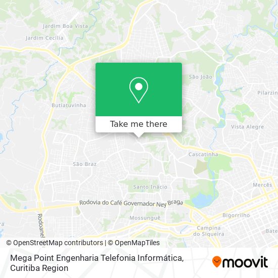 Mega Point Engenharia Telefonia Informática map