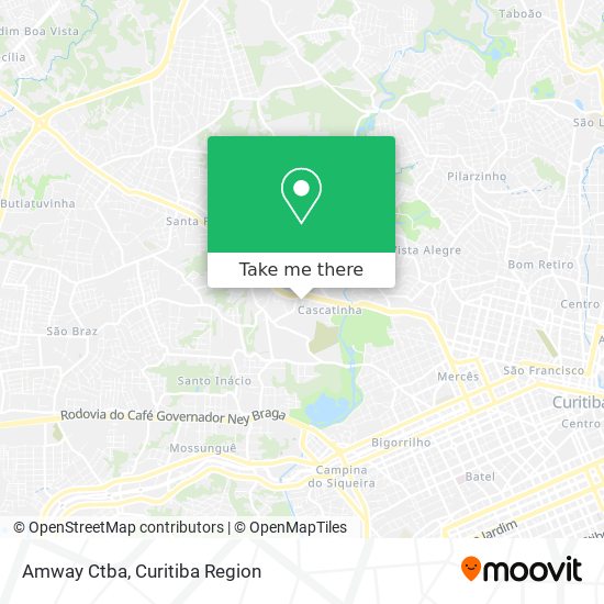 Amway Ctba map