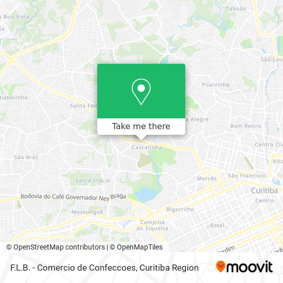 F.L.B. - Comercio de Confeccoes map