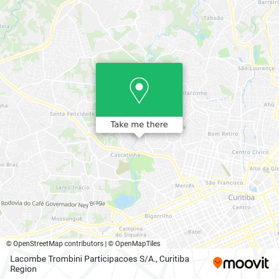 Lacombe Trombini Participacoes S / A. map