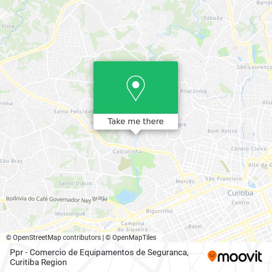 Ppr - Comercio de Equipamentos de Seguranca map