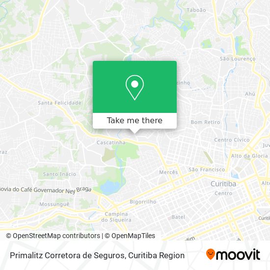 Primalitz Corretora de Seguros map