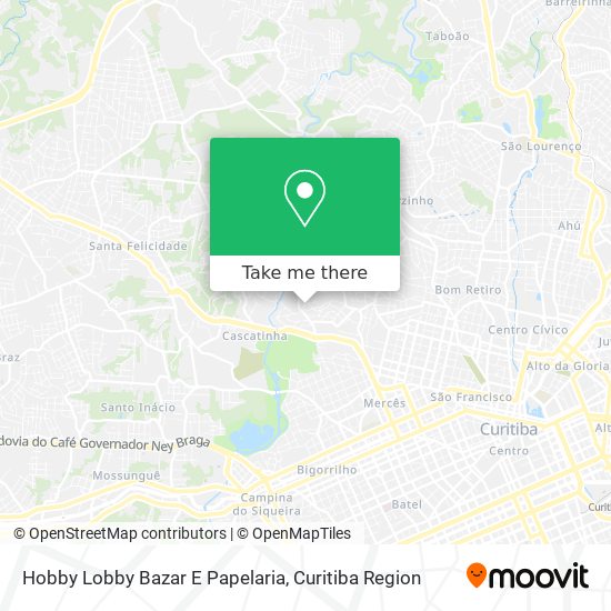 Hobby Lobby Bazar E Papelaria map