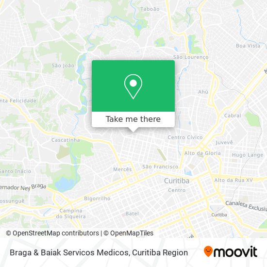 Braga & Baiak Servicos Medicos map
