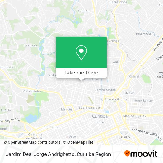 Jardim Des. Jorge Andrighetto map
