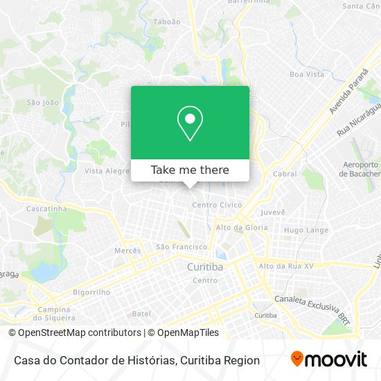 Casa do Contador de Histórias map