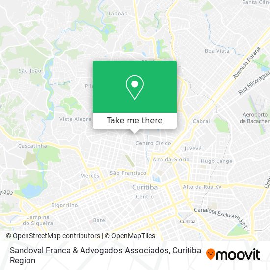 Sandoval Franca & Advogados Associados map