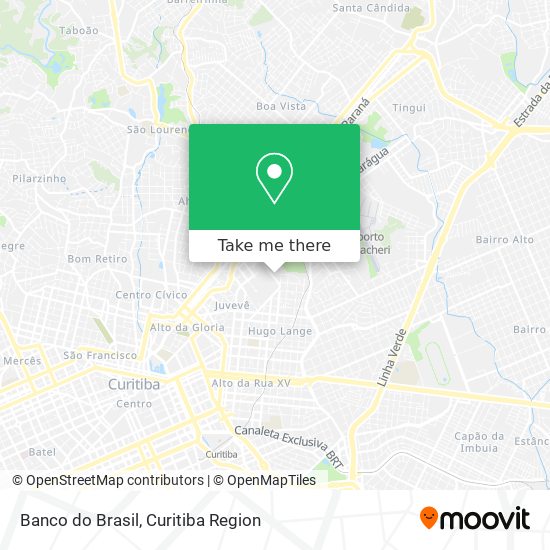 Mapa Banco do Brasil