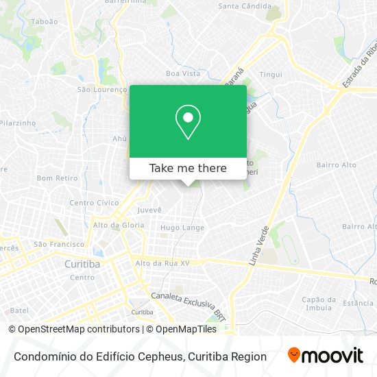 Condomínio do Edifício Cepheus map