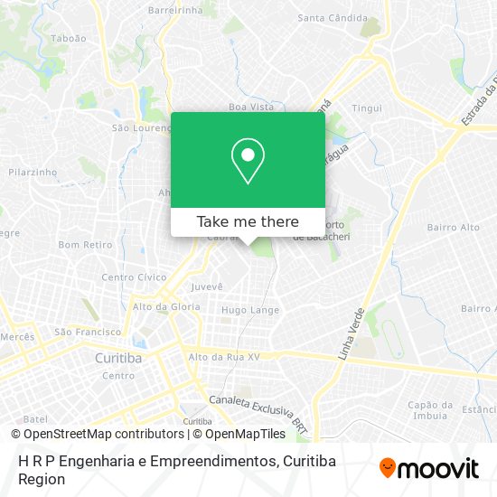 Mapa H R P Engenharia e Empreendimentos