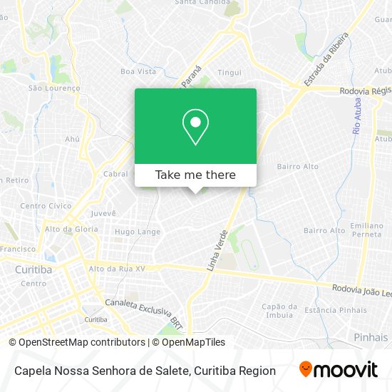 Capela Nossa Senhora de Salete map