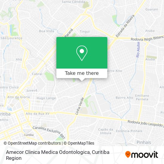 Amecor Clinica Medica Odontologica map