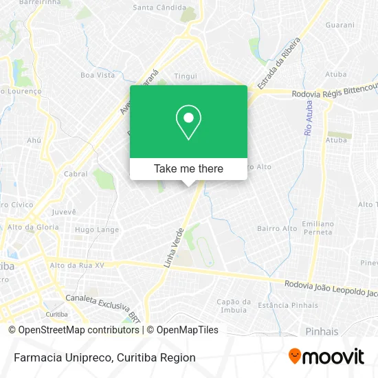 Farmacia Unipreco map