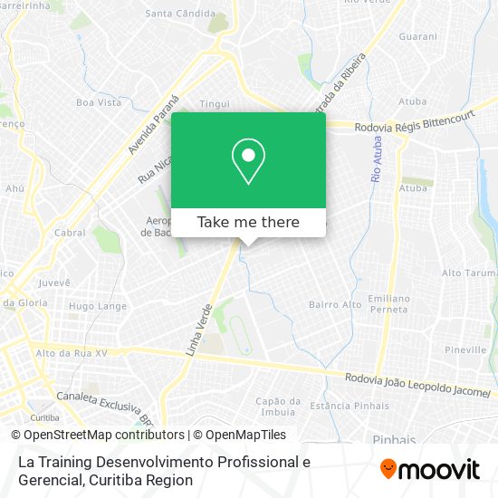 La Training Desenvolvimento Profissional e Gerencial map