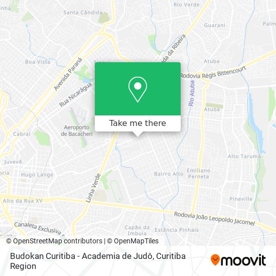 Budokan Curitiba - Academia de Judô map