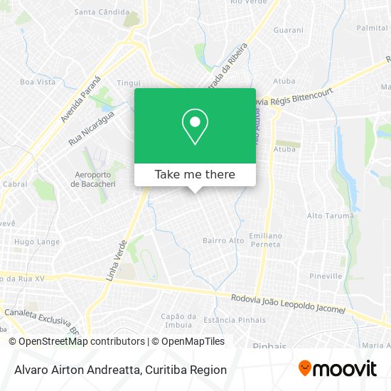 Alvaro Airton Andreatta map