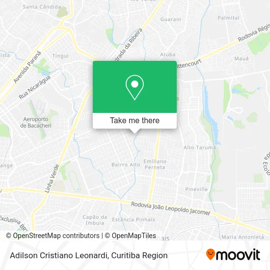 Adilson Cristiano Leonardi map