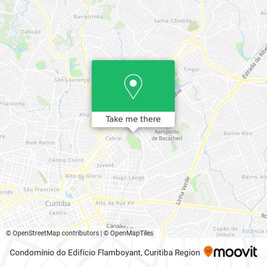 Condomínio do Edifício Flamboyant map