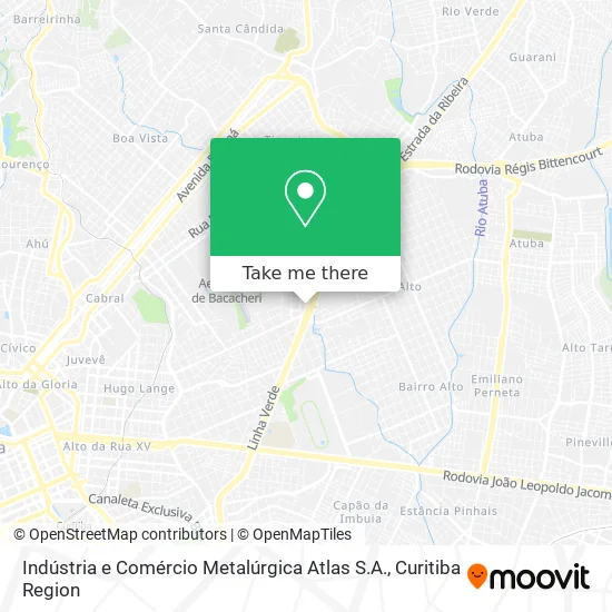 Indústria e Comércio Metalúrgica Atlas S.A. map