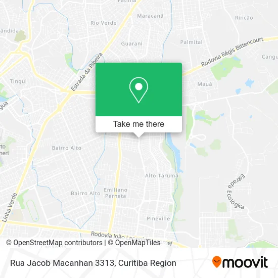 Rua Jacob Macanhan 3313 map