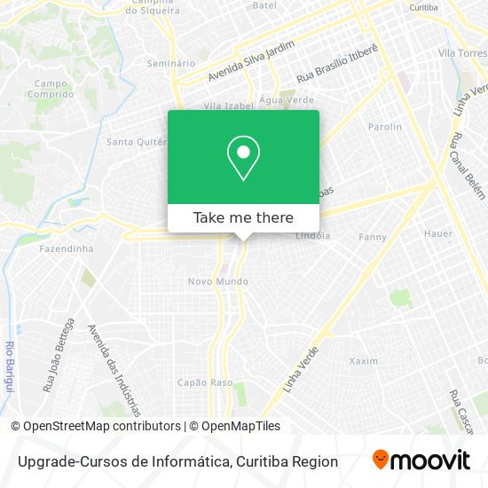 Upgrade-Cursos de Informática map