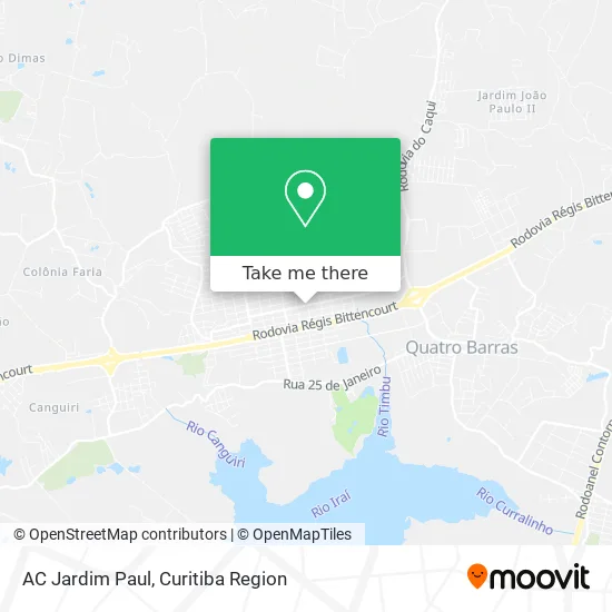 AC Jardim Paul map