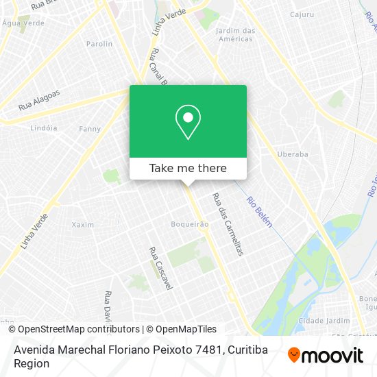 Avenida Marechal Floriano Peixoto 7481 map