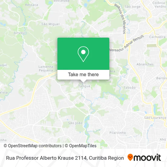 Rua Professor Alberto Krause 2114 map
