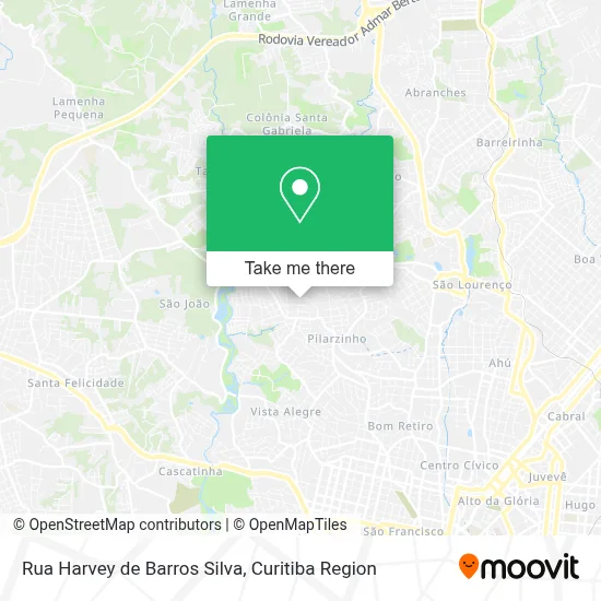 Rua Harvey de Barros Silva map