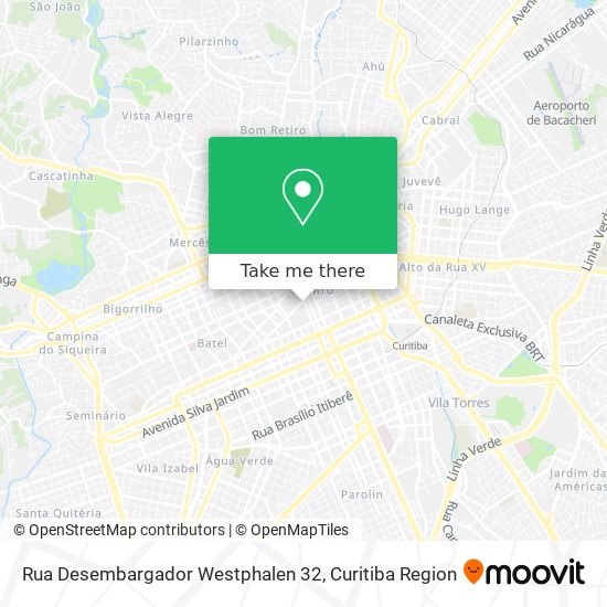 Rua Desembargador Westphalen 32 map