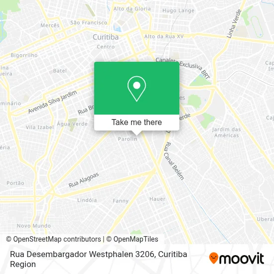 Rua Desembargador Westphalen 3206 map