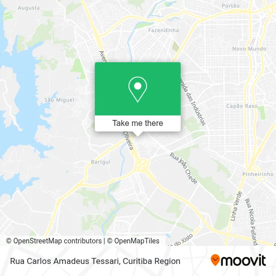 Rua Carlos Amadeus Tessari map