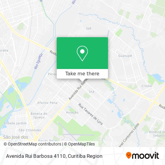 Avenida Rui Barbosa 4110 map