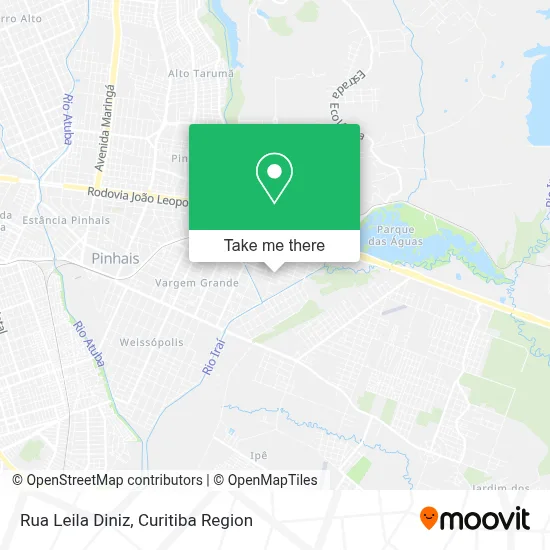 Rua Leila Diniz map